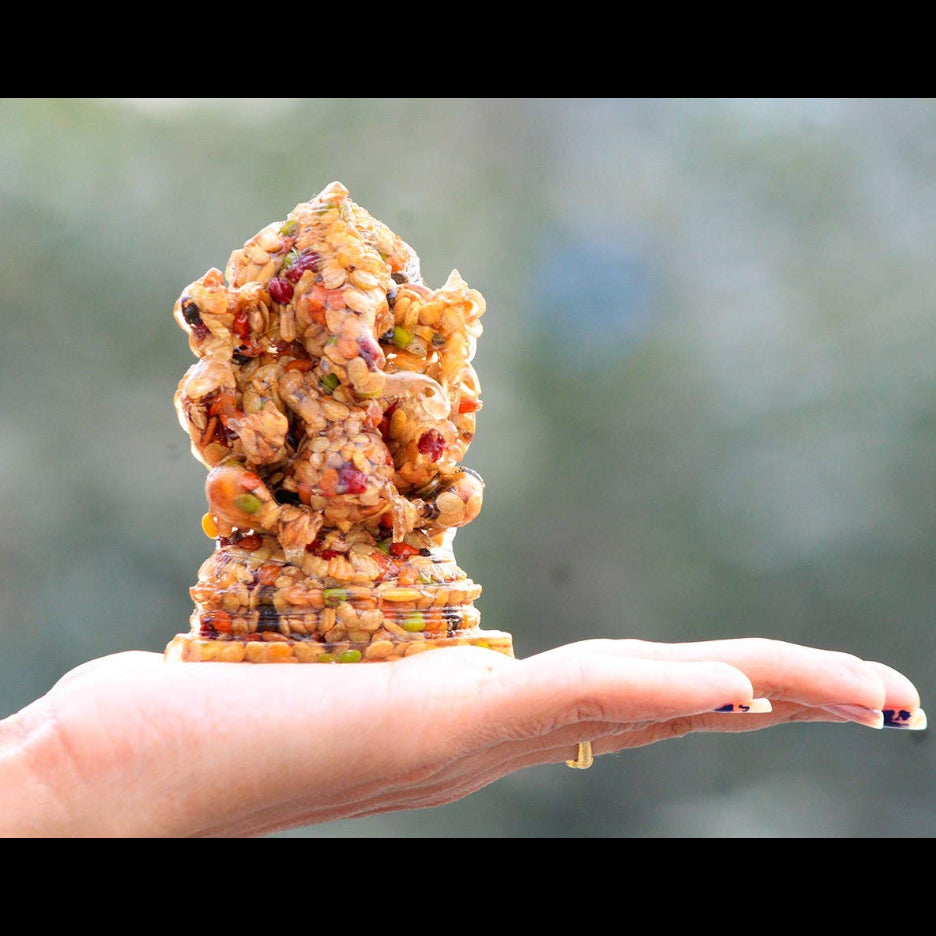 Anaji Ganesh idol for home, bringing prosperity, blessings, and protection from evil eyes.