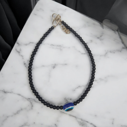 Anklet with Evil Eye for Girls and Women for Protection