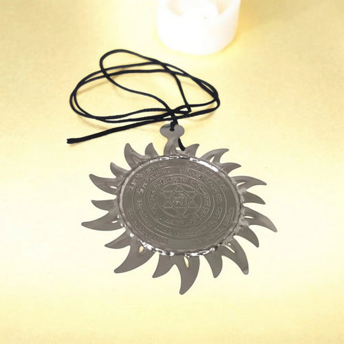 Ashtabhairav Yantra for Hanging with Black Thread – Home & Office Protection