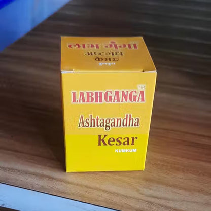 Ashtaganda Kesar Kumkum - Set of 2 : Premium Quality for Pujas and Rituals