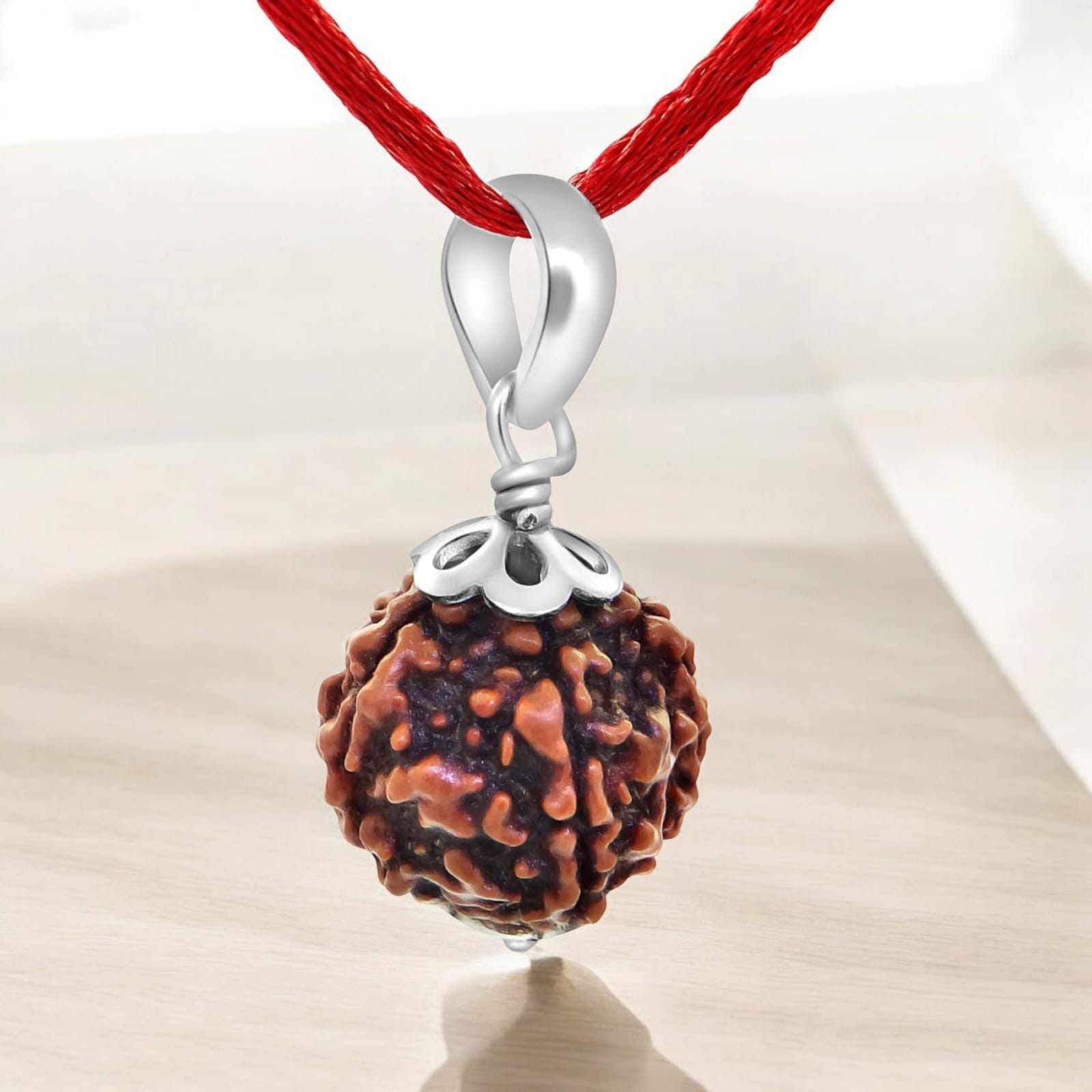Authentic 5 Mukhi Rudraksha – Lab Certified for protection, mental clarity, and spiritual growth