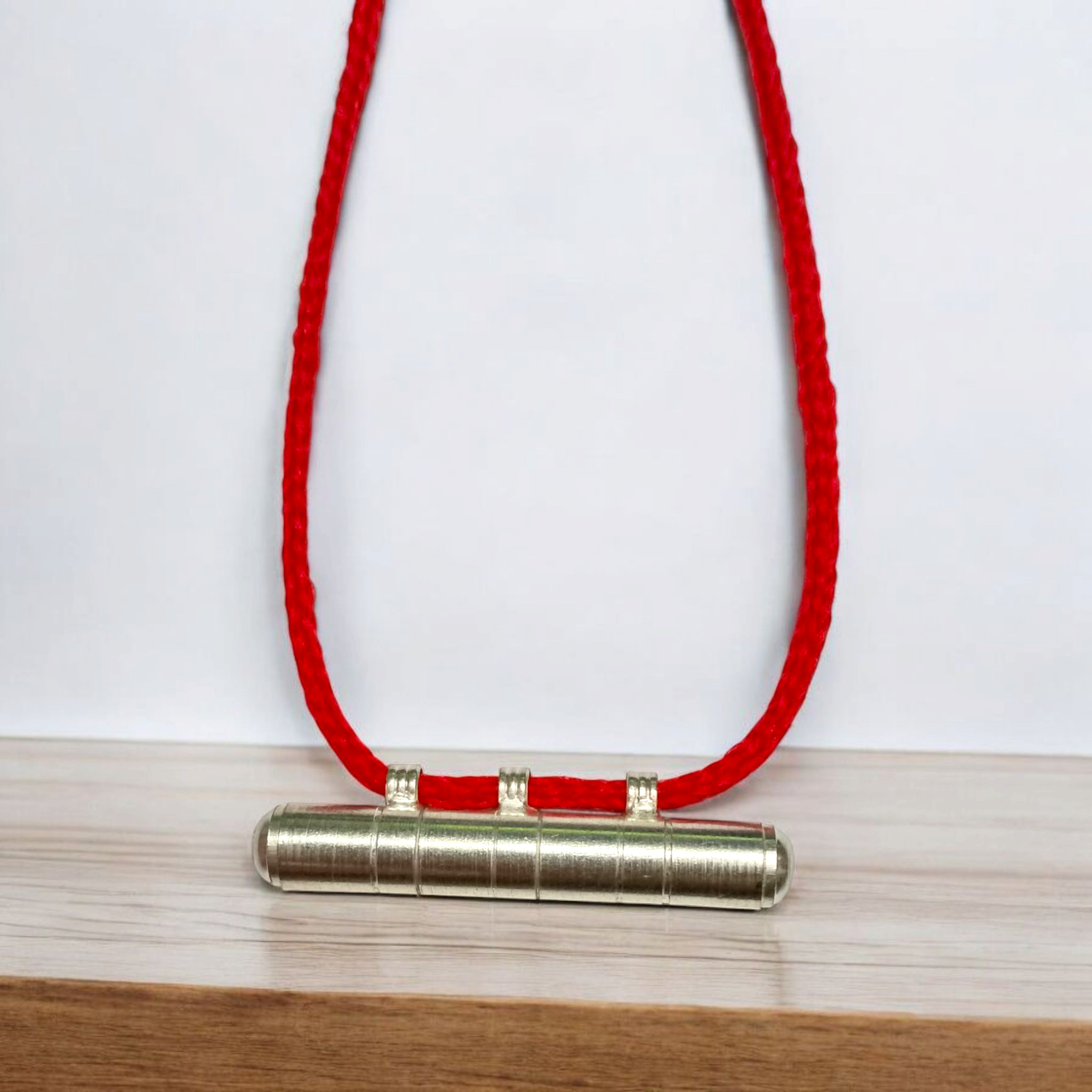 Big Size Silver Stylish Taweez, a sacred silver amulet for protection, positive energy, and spiritual growth.