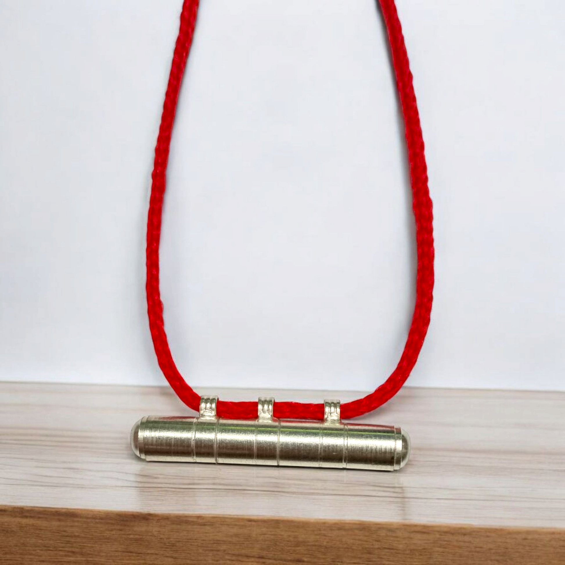 Big Size Silver Stylish Taweez, a sacred silver amulet for protection, positive energy, and spiritual growth.