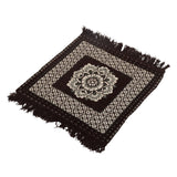 Black Pooja Asan for meditation, pooja, and spiritual practices to create a grounded and protected space.