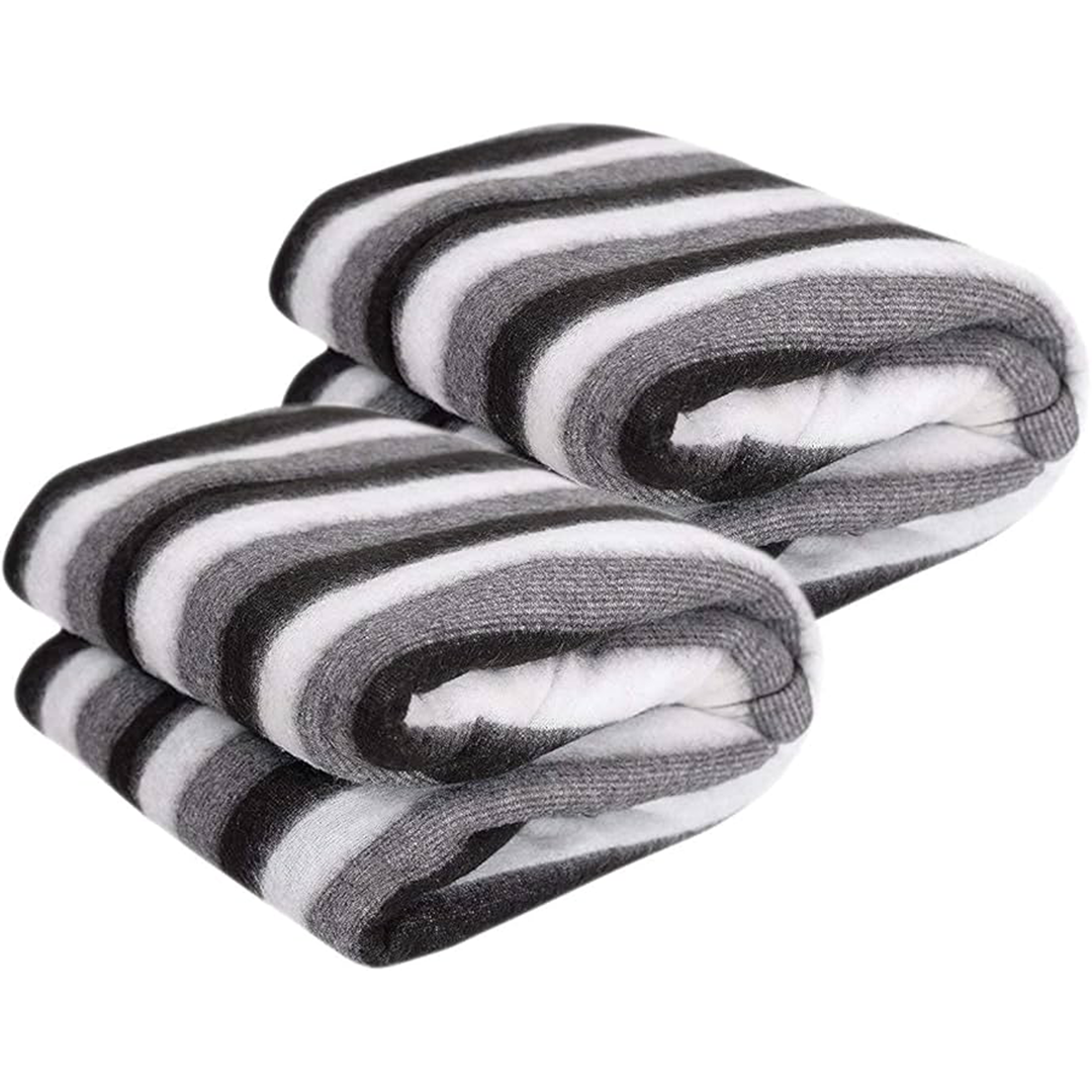 Black and White Blanket for Rahu, Ketu, and Shani, used for spiritual protection, balance, and mental clarity.