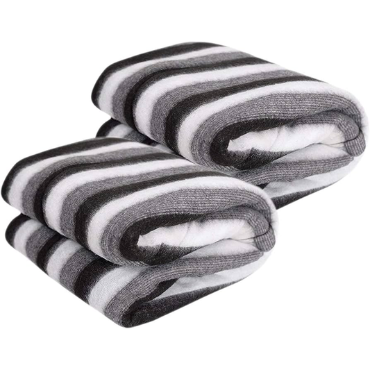 Black and White Blanket for Rahu, Ketu, and Shani, used for spiritual protection, balance, and mental clarity.
