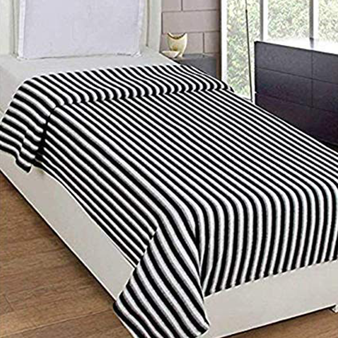 Black and White Blanket for Rahu, Ketu, and Shani, used for spiritual protection, balance, and mental clarity.