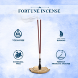Blue Stick Aroma Incense Sticks, calming fragrance ideal for meditation, pooja, and relaxation, with free gift inside.