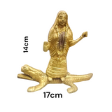 Brass Ganga Mata Murti | Ganga Ji Statue in high-quality brass with fine detailing and divine craftsmanship