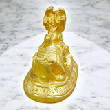 Brass Nandi Idol for Shiva Pooja and Spiritual Worship