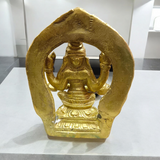 Brass Saraswati Idol for Home Decor and Spiritual Worship
