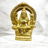 Brass Saraswati Idol for Home Decor and Spiritual Worship