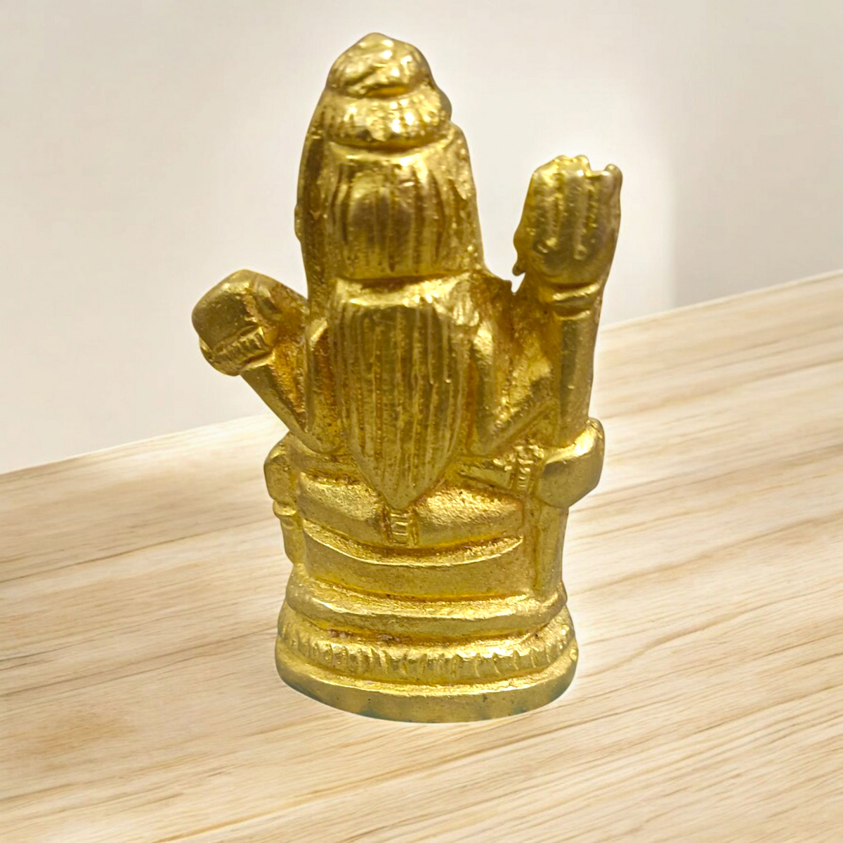 Brass Shiv Ji Murti | Bholenath Brass Idol, intricately designed in brass, representing Lord Shiva's divine blessings and protection for your pooja room or temple.