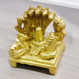 Brass Shivling Statue For Home Temple crafted in high-quality brass with fine detailing for spiritual worship and blessings.