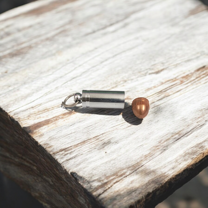 Bullet Taweez | Silver And Copper Amulet With Free Bhojpatra Sheet For Taweez | Spiritual Taweez Set of 5