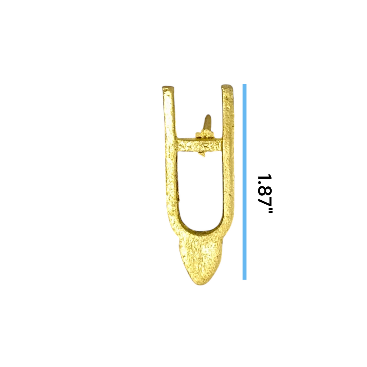 Buy Steel Material Tilak Stamp for forehead rituals. Indicate your sectarian affiliation with precision and devotion during religious ceremonies. Available now at Gurupujan