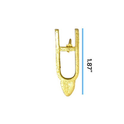 Buy Steel Material Tilak Stamp for forehead rituals. Indicate your sectarian affiliation with precision and devotion during religious ceremonies. Available now at Gurupujan