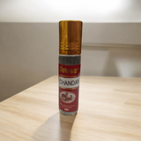 Chandan Attar Roll-On 8ML by Veena, made from natural sandalwood essence