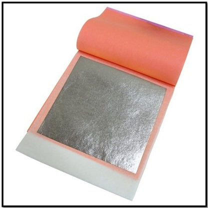 Chandi Vark Silver Leaf for Hanuman Ji – Set of 10 pure silver leaves, ideal for worship and pooja to invoke blessings of strength and protection.