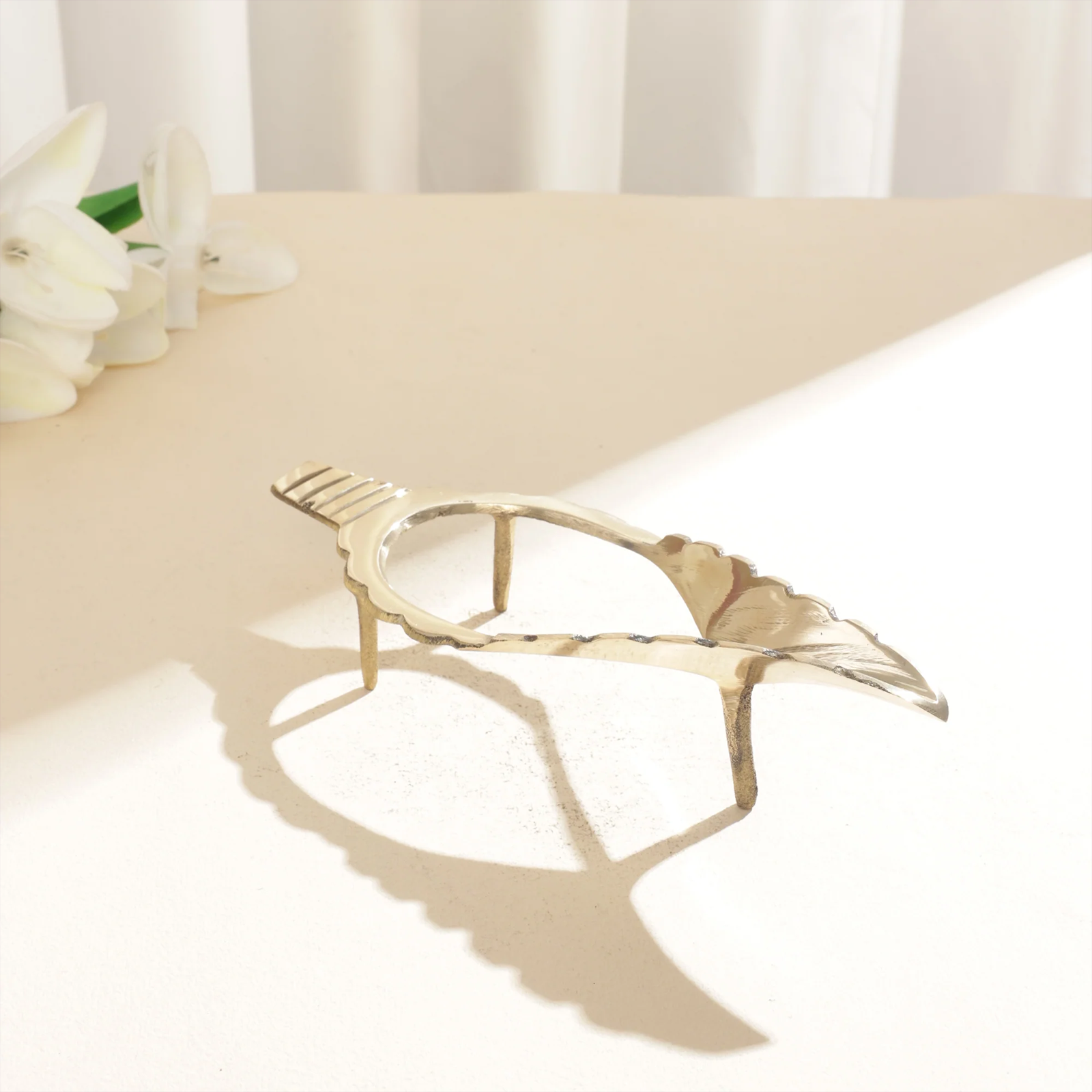 Combo of Dakshinavarti Shankh and Brass Stand Lab Certified for wealth, prosperity, and spiritual protection.