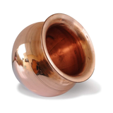 Copper Kalash (Tambe Ka Lauta) used in Hindu rituals and poojas to offer holy water, symbolizing prosperity and divine blessings.