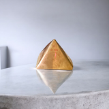 Copper Vastu Pyramid Yantra designed for placement on pillars or columns to enhance energy flow and correct Vastu doshas