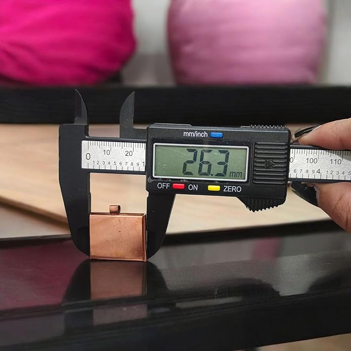 Copper and Silver Square Taweez with Free Bhojpatra Sheet, ideal for spiritual protection, Muslim Tantra, and blessings.