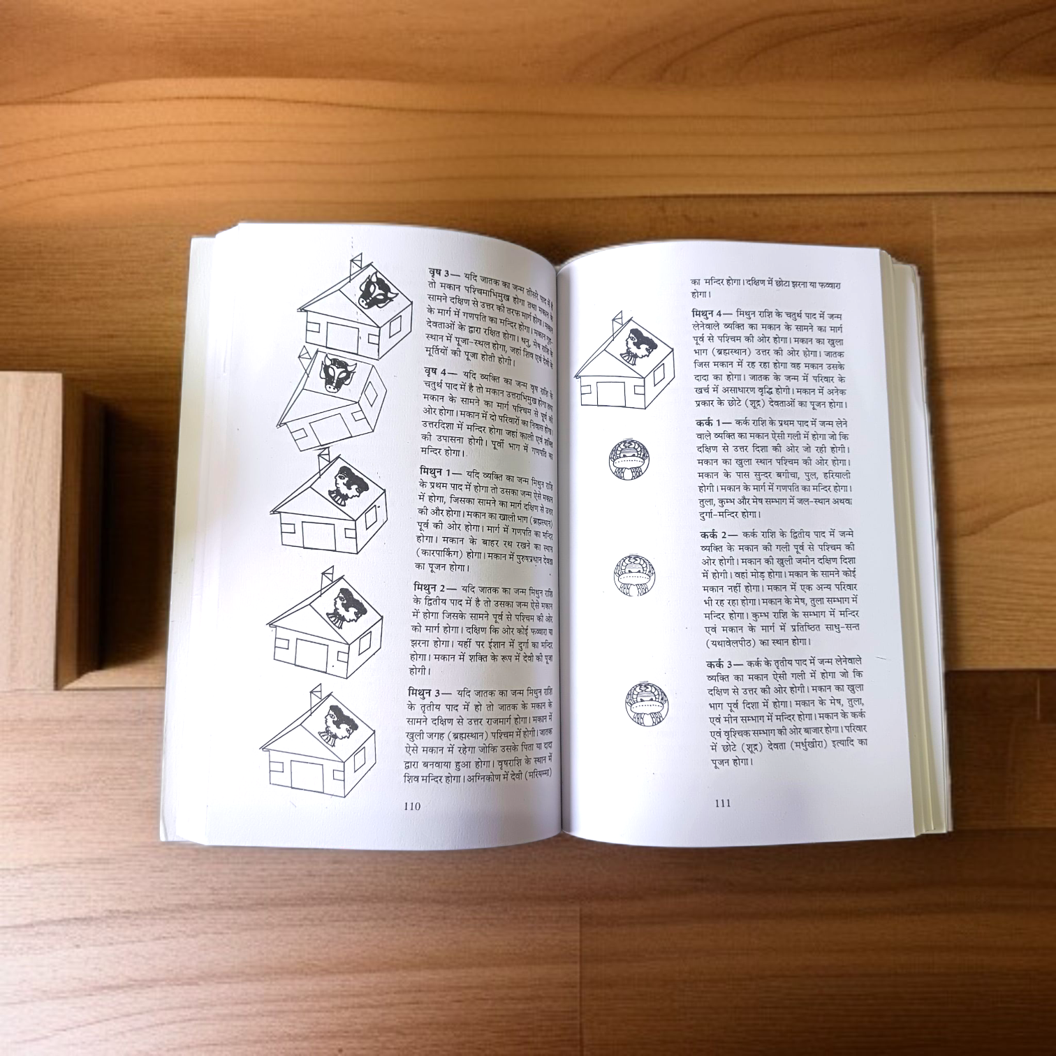 Cover image of Remedial Vastu-Shastra In Hindi Book showing traditional Vastu diagrams and remedies for positive energy and harmony