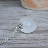 Crystal Pendant made from natural tumble stone, Lab Certified, used for healing, spiritual practices, and promoting positive energy.