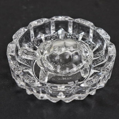 Crystal Tortoise (Kachua) with plate, symbolizing longevity, good fortune, and prosperity, used in Feng Shui and Vastu to attract positive energy.