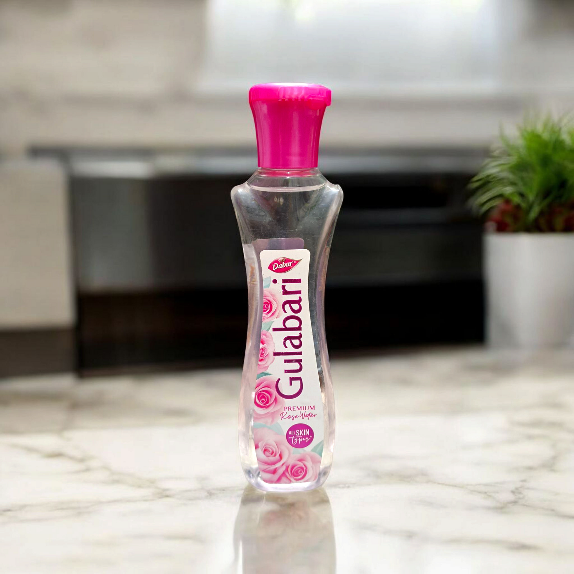 Dabar Gulabari Premium Rose Water bottle – 120 ml for natural skin care and toning