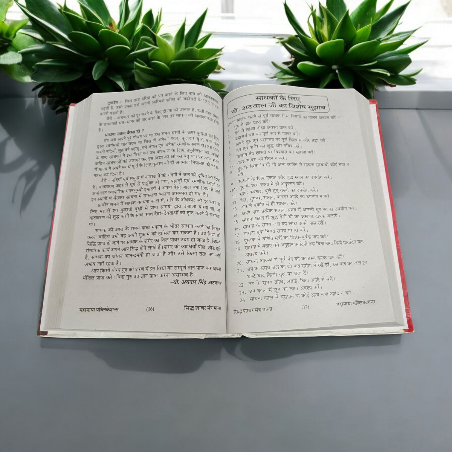 Description of the image: The cover of Asli Prachin Maha Indrajal | Red &amp; Black Magic Book, featuring mysterious symbols and illustrations related to occult sciences and magical rituals.