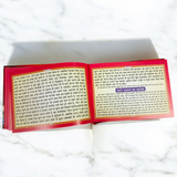 Description of the image: The cover of Shrimad Bhagwat Geeta | Big Font And Colour Paper | Geeta Gyan By Shri Krishna, featuring a colorful and vibrant design with the image of Lord Krishna.