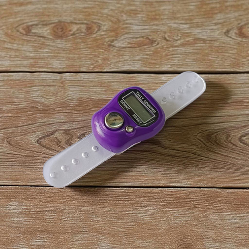 Mantra Counter | Electronic Finger Tally Counter for Prayer & Inventory