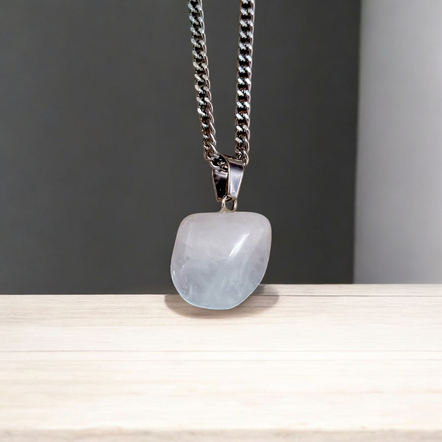 Elegant pink Morganite pendant with silver chain, perfect for men and women, daily wear, lab certified