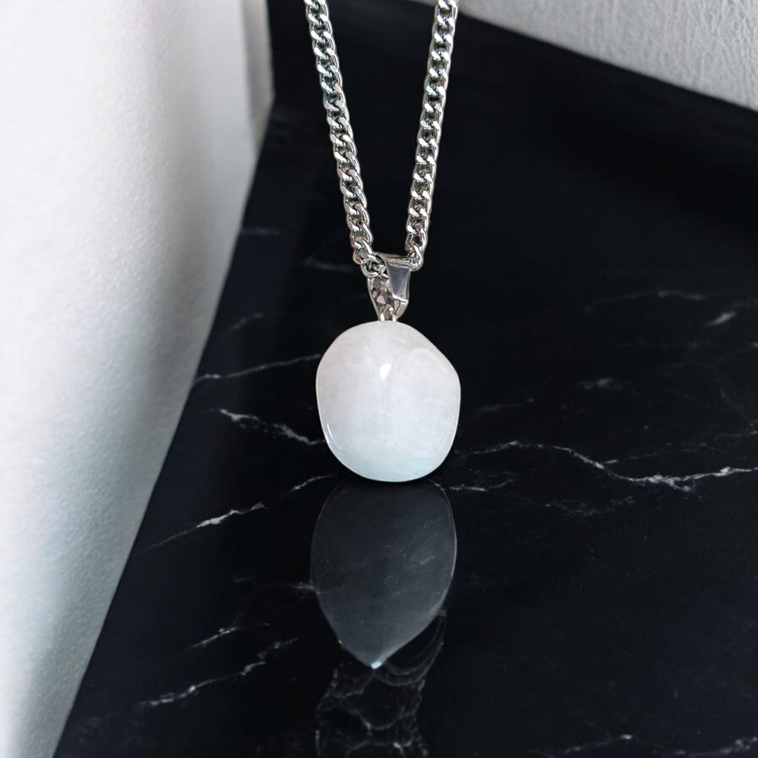 Elegant pink Morganite pendant with silver chain, perfect for men and women, daily wear, lab certified