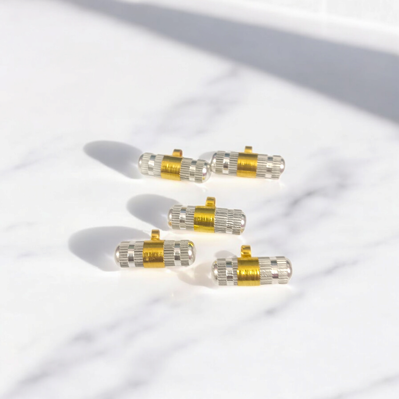 Golden And Silver Taweez With Free Bhojpatra Sheet | Spiritual Taweez Set Of 5