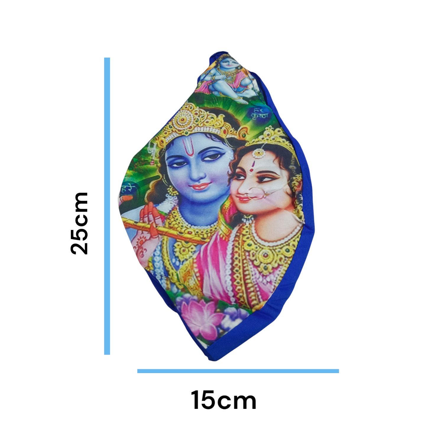 Gomukhi Bag | Radha Krishna Printed | For Mantra Jaap