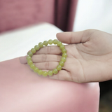 Green Onyx Bracelet - For Chakra Healing Yoga Meditation Crystal – Stretchable Bracelet – 8MM