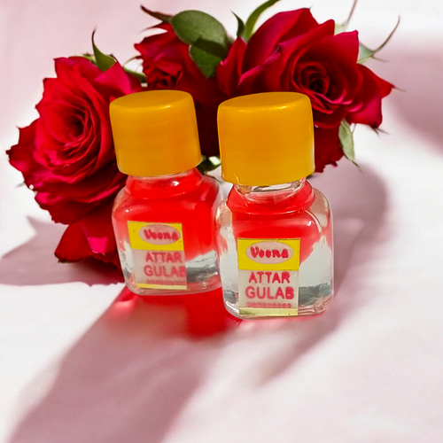 Gulab Attar Premium Perfume By Veena |  Natural Rose Fragrance – Gurupujan