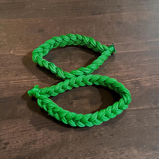 Handmade Green Thread Bracelet Set of 2 for Women and Men Adjustable Friendship Band Green Color Wrist Bracelet