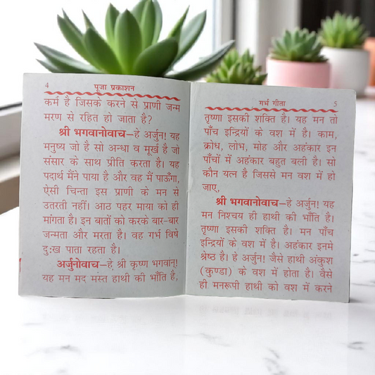 Garbh Gita | Hindi Book | Spiritual Guide for Fertility, Pregnancy & Family