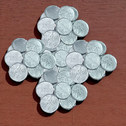 Shani Yantra Coin for Remedies | Ranga Shani Yantra Sikka | Lal Kitab