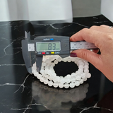 Image of Lab Certified 108+1 Beads Crystal Mala (Sphatik Mala) – 8mm, AAA Quality, used for meditation and emotional calm