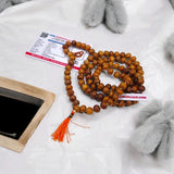 Image of Natural Safed Chandan Mala (White Sandalwood Beads) – Premium Quality, Lab Certified, 108+1 and 27+1 Variants Available