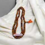Image of Natural Safed Chandan Mala (White Sandalwood Beads) – Premium Quality, Lab Certified, 108+1 and 27+1 Variants Available