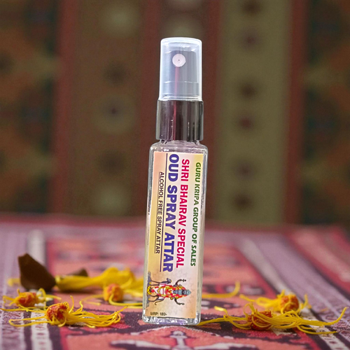 OUD Spray Attar | Shri Bhairav Special Alcohol-Free Long-Lasting Fragrance