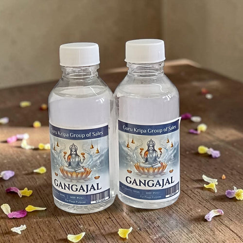 Pure Gangajal Holy Water 100g Pack Set of 2 for Pooja & Spiritual Use