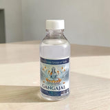 Image of two sealed 100g bottles of Pure Gangajal Holy Water, ideal for puja and spiritual rituals