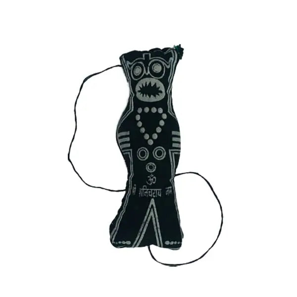 Image showing a beautifully crafted Shani Dev Nazar Battu with pure spiritual energy, placed as a decorative and protective item for home and office use